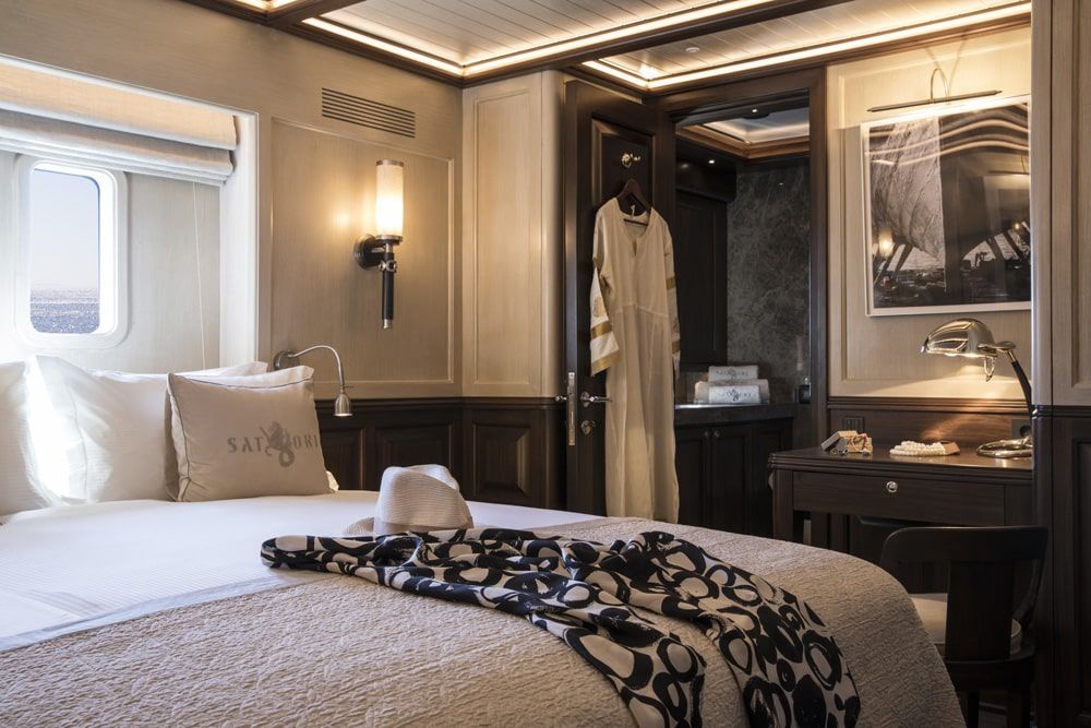 Satori Yacht bedrooms