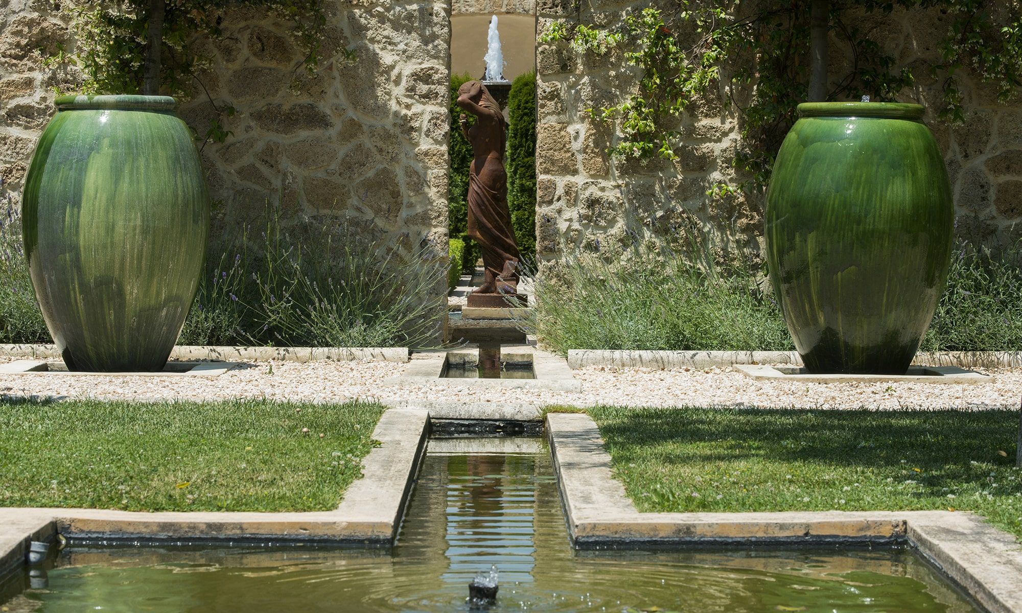 Borgo Santo Pietro - water gardens