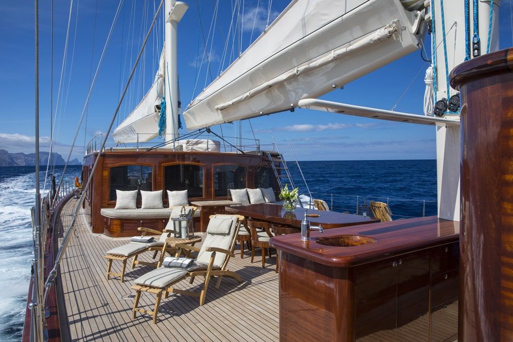 Satori Yacht deck